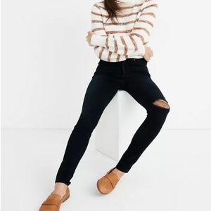 Madewell 10'' High Rise Dark Wash Skinny Jean 28